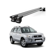 Trio-ı Hyundai Santa Fe 2000-2005 Uyumlu Kilitli Ara Atkı 120cm Port Bagaj Tavan Barı