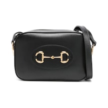 Gucci Small Horsebit 1955 Shoulder Bag Siyah Gucci Small Horsebit 1955 Shoulder Bag Siyah
