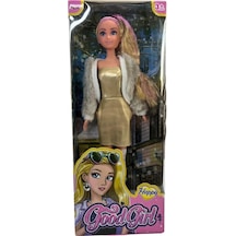 Vardem Oyuncak 29 Cm Ceketli Çizmeli Renk Saçlı Kutu Bebek 24 Pcs Vrd-wg-115521-22