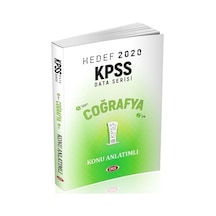 Data Kpss Coğrafya Konu Anlatımlı Hedef 2020