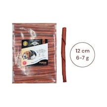 Naturel Burgu Köpek Kemiği 12 Cm 6-7 Gr %100 Doğal, Diş Temizleyici Ve Çiğneme Desteği 160 Adet