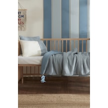Karaca Home Bebek Harper %100 Pamuk Comfort Set Mavi