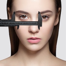 Microblading Ve Kalıcı Makyaj Ölçüm Cetveli Kumpas , Kalıcı Kaş,