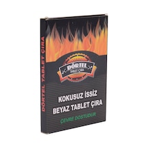 Dörtel Beyaz Tablet Çıra 125g - 8 Adet Tarı