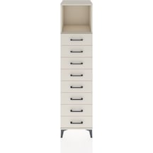 Hyperion Dolap Tek Raflı 8 Çekmeceli 44x44x182 Aytaşı-aytaşı Aytaşı