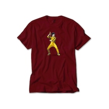 Bruce Lee Face for fight Kırmızı Tişört