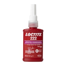 Loctite 222 Düşük Mukavemetli Vida Gevşemezlik Civata Sabitleyici Kolay Sökülebilir 50 Gr/ml