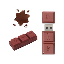 Microdrive 128gb Usb 2.0 Yaratıcı Çikolata Usb Flash Sürücü