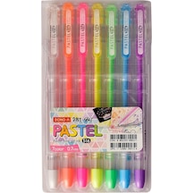 My-Gel 0.7 Mm Kalem Pastel Renkler 7’Li Set Jel Kalem