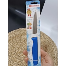 Sürmene 61004 Mutfak Bıçağı 9,50 Cm Koyu Mavi Çok Renkli