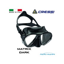 Parumarin Cressi Matrix Dark Dalış Ve Yüzme Maskesi