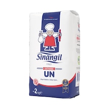 Sinangil Un 2 Kg Çok Amaçlı Buğday Unu, Ev Ve Profesyonel Kullanım