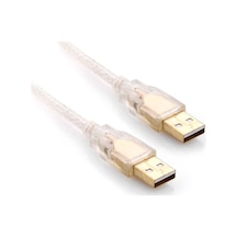 S-Link Slx-335 Usb2.0 1.5M Am To Am Şeffaf Kablo