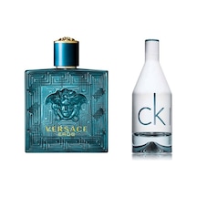 Vesace Eros Erkek Parfüm EDT 100 ML + Calvin Klein In2u Erkek Parfüm EDT 50 ML