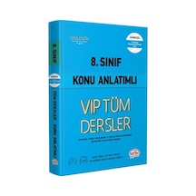 Erconcept-Editör Yayınları 8.Sınıf Vıp Tüm Dersler Konu Anlatımlı Mavikitap