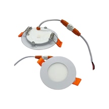 Tavan Led Spot 12v 3w Beyaz Kasa - Beyaz Işık