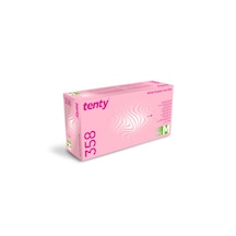 Tenty Nitril Pembe Eldiven M Beden