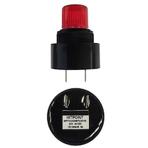 Mesan Ø28 Pano Montaj Led Buzzer Kesik Ses Terminal Kırmızı 24vac/dc Ms 1217.24vacdc