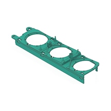 1974-1993 Volvo 240 Üçlü Gösterge Çerçeve Destek Plakası Braket 1259658, 1882