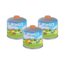 Nurgaz 450 Gr Vidalı Kartuş 3' Lü Set