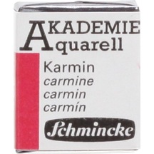 Schmincke Akademie Aquarell Yarım Tablet Sulu Boya 333 Carmine