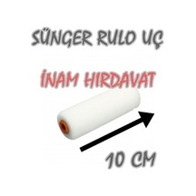 Parmak Rulo Sünger Yedek Uç - 10 Cm