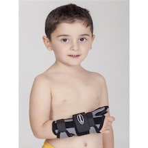 Orthosoft GR-1202-Ç Çocuk Başparmak Destekli El Bilek Ateli Gri