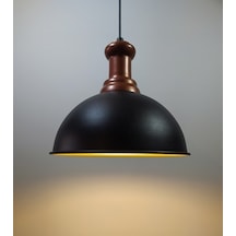 Mylights Vintage Retro Rustik 30 Cm Metal Sakıt Bakır Süslü