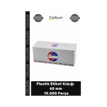 Özel Üretim Tekstil Konfeksiyon Mağaza Standart Kalite Plastik Etiket Kılçığı 45 Mm 10.000 Parça