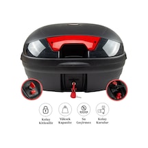 Arwic Motosiklet Çantası 46 Lt Siyah