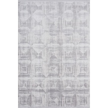 Çam Halı Roma 422 Gri Seyran Halı Modern Desen Makine Halısı