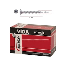 Cateksss 5x35 Akdeniz Sunta Vidası 200 Adet - 60 Lı Paket 5 x 35 50369436