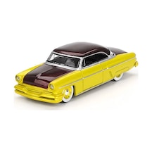 Mini Gt 794 Lincoln Capri Hot Rod 1954 Lime Yellow Lhd Model Araba