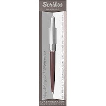 Scrikss 78 Tükenmez Kalem Bordo