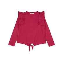 Civil Girls Omuz Fırfırlı 6-9 Yaş Sweatshirt Kırmızı Civil Girls Omuz Fırfırlı 6-9 Yaş Sweatshirt Kırmızı