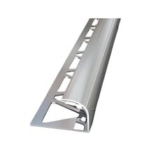 12 Mm Alm. Seramik Dış Köşe Profili Parlak Gri 2.7m Boy