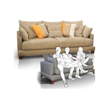 Seray Sernil 3Lü Pofuduk Kanepe Seray'Dan