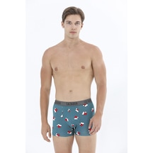 Cazador Erkek Desenli Boxer 9303 Renkli 001