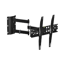 Pro 39-55 Hareketli Lcd Led Tv Duvar Askı Aparatı Siyah
