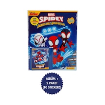 Toyika Panini Lisanslı Spidey Mega Başlangıç Paketi Album+2 Paket 10 Stickers Çıkartma - 7862 Toyika Panini Lisanslı Spidey Mega Başlangıç Paketi Album+2 Paket 10 Stickers Çıkartma - 7862