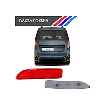 Dacia Dokker Arka Tampon Reflektörü 8200751779 - 8200751778 500018888