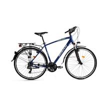 Bisan Trx 8100 City Şehir Bisikleti 56 Cm V 700c 21 Vites Lacivert Yeşil Beyaz Lacivert