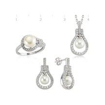 Gümüş Inci Damla Kadın Set (551167832)