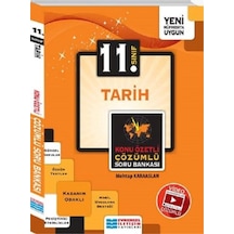 11.Sınıf Tarih Konu Özetli Video Çözümlü Soru Bankası  -  Mehtap Karaaslan  -  Evrensel İletişim Yayınları