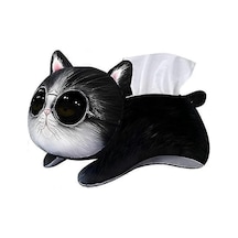 Sevimli Kedi Şeklinde Yüz Mendili Tutucusu, Komik Köpek Şeklinde Mendil Kutusu Kapağı, Dispenser Karikatür Mendil Kutusu, Yumuşak Ev Ofis Mendili