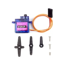 Tower Pro Sg92r 12gr Micro Servo Motor 2.5kg 4,8v Plastik Dişli Dijital Dıy Robot Rc Uçak Rc Araba