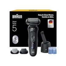 Erkekler İçin Braun Series 5 Elektrikli Tıraş Makinesi, 50 Dk. Pil, 4'ü 1 Arada Smartcare Temizleme İstasyonu, +2 Aparat, Erkekler İçin Kablosuz Islak Ve Kuru Tıraş Makinesi, Su Geçirmez, 52-n7650cc, Siyah Erkekler İçin Braun Series 5 Elektrikli Tıraş Makinesi, 50 Dk. Pil, 4'ü 1 Arada Smartcare Temizleme İstasyonu, +2 Aparat, Erkekler İçin Kablosuz Islak Ve Kuru Tıraş Makinesi, Su Geçirmez, 52-n7650cc, Siyah