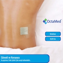 Medikaltec Su Geçirmez Şeffaf Pu Film Yara Örtüsü Dövme Örtüsü Octamed 9cmx10cm 10 Lu Paket