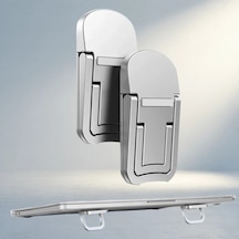 Katlanabilir Yapışkanlı Laptop Standı 2'li Set Taşınabilir