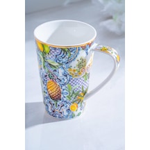 Acar Capri Porselen Kupa - 380 Ml Renkli